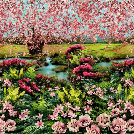 Papier peint panoramique Festival - Jean Paul Gaultier