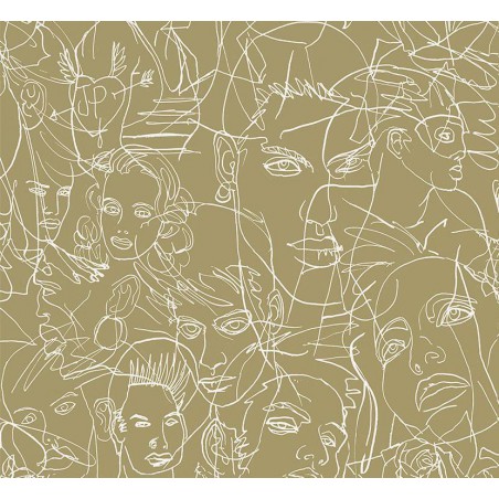 Gouache wallpaper -  Jean Paul Gaultier