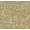 Papier peint Gouache de Jean Paul Gaultier référence 3320