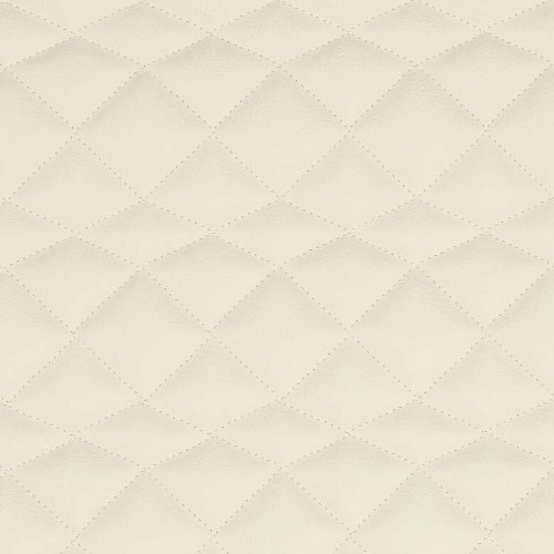 Simili Cuir matelassé Skill Diamond - Beige