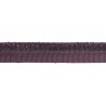 Velvet piping 11 mm - Houlès color plum 31300-9450