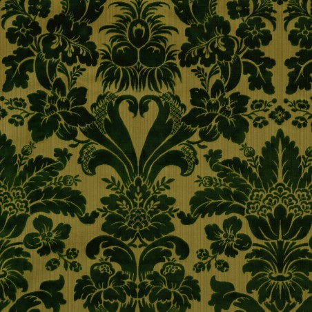 Mansart velvet fabric - Tassinari & Chatel color green 1681-01