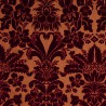 Mansart velvet fabric - Tassinari & Chatel color ruby 1681-04