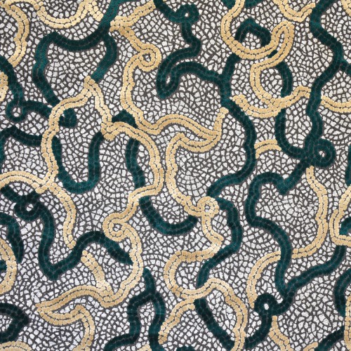 Velours Pompei - Casal coloris dune forêt 12721-7434