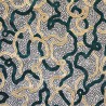 Pompei velvet fabric - Casal color a forest 12721-7434