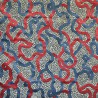 Pompei velvet fabric - Casal color raspberry thistle 12721-7514