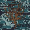 Coringa wallpaper - Nobilis color marine COS254