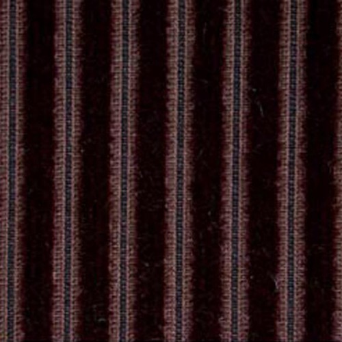 Tissu velours de laine PULLMANN RAYURE pour Mercedes Classe S W126 coloris brun foncé merc230-58