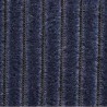Tissu velours de laine PULLMANN RAYURE pour Mercedes Classe S W126 coloris bleu merc230-90