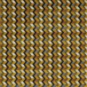 Peli velvet fabric - Jane Churchill color yellow / grey J0038-06