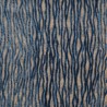 Gilda velvet fabric - Jane Churchill color blue / copper J0028-02