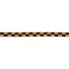 Double corde 9 mm collection Neox - Houlès coloris jaune noir 31101-9115