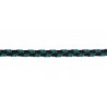 Neox piping cord 11 mm - Houlès color black turquoise 31101-9630