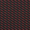Genuine fabric for Audi Q2 S Line color anthracite red