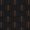 Genuine ZIPPER Fabric for Renault Captur color black cognac rena13854