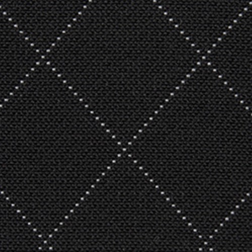 Genuine automotive scotish fabric for Skoda Fabia & Karoq color black skod18269