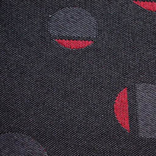 Genuine automotive Points fabric for Skoda Fabia color black skod17017