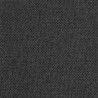 Tissu Hallingdal 65 de Kvadrat coloris noir-gris 1000-173