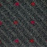 Genuine velvet fabric for Volvo 740 color Red gray RED GRAY volv23266