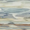 Cloudscape wallpaper - Jane Churchill color Blue / Copper J8003-04