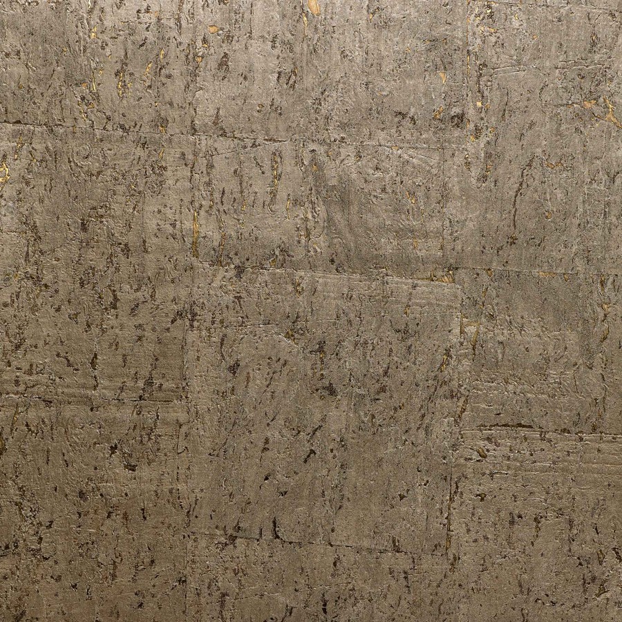 Cork III mural wallcovering - Nobilis color Silver-LUX16