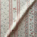 Toile de Jouy Charlotte from Casal 30415/7290 Rouge Rose