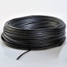 Rouleau de 100 mètres de passepoil souple 100% PVC diamètre 4 mm coloris noir