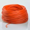 Rouleau de 100 mètres de passepoil souple 100% PVC diamètre 4 mm coloris orange