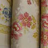 Tissu d'ameublement Marie Antoinette de Tassinari & Chatel Crème 1553-02