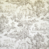 Ronde Villageoise fabric from Casal 30343_77 Taupe-beige
