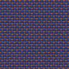 Tissu Orta de Fidivi coloris Bleu orange-002-9630-6
