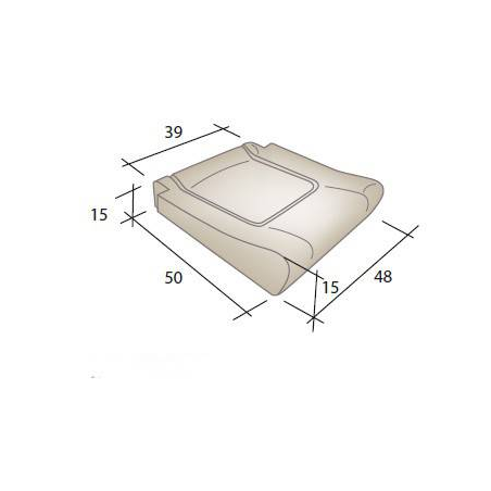 Mousse d'assise siège NISSAN Interstar