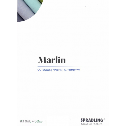 Plaquette d'échantillons simili cuir Marlin Spradling