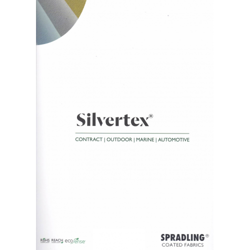 Plaquette d'échantillons simili cuir Silvertex Spradling