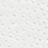 Leatherette Skai® Ostrich leather imitation white color