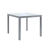 Outdoor 90 x 100 cm dining table Kwadra by Sifas