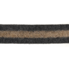 Striped wool braid 30 mm Neva collection Houlès - Cortina 32010-9910