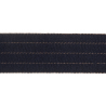 Striped wool braid 40 mm Neva collection Houlès - Gatsby 32011-9610