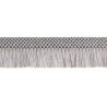 Wool cut fringe 30 mm Neva collection Houlès - Lord 33181-9900