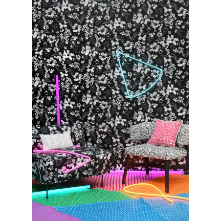 Cariacou wallpaper by Jean Paul Gaultier 3340-01 noir