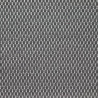 Cut 100 x 140 cm of Genuine WAFEL Fabric for Fiat 500 grey color