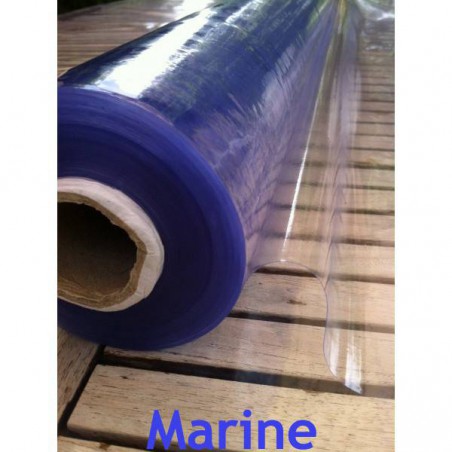 Rouleau de 30 ml plastique MARINE UV cristal souple transparent 0.8 mm (80/100)