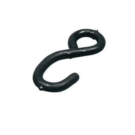 Closed S-hook 25 mm for lashing