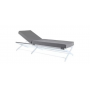 Deck chair Oskar by Sifas - Natte grey chine ME21 cushions