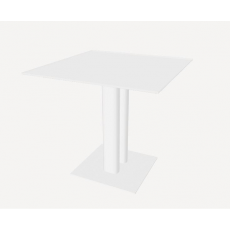 Pedestal table with glass top Oskar by Sifas