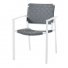 Dining armchair Pheniks by Sifas - Blanc AL04 - Grey ST01