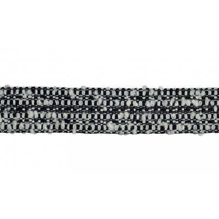 Tweed braid 30 mm Neva collection - Houlès