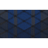 Genuine backrest fabric for Volkswagen Golf 8 R Line - Blue