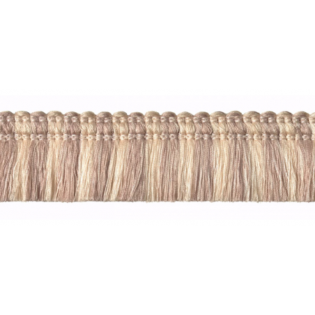 Bicolor moss fringe 50mm from moss fringe collection - Houlès