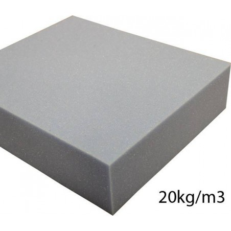 10125 Mousse polyéther 25 kg/m³, plaque de 160 cm x 200 cm
